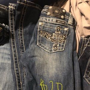 Miss me Jeans - little girl size 12